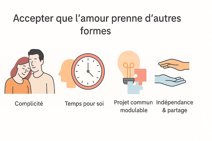 accepter que l'amour prenne d'autres formes